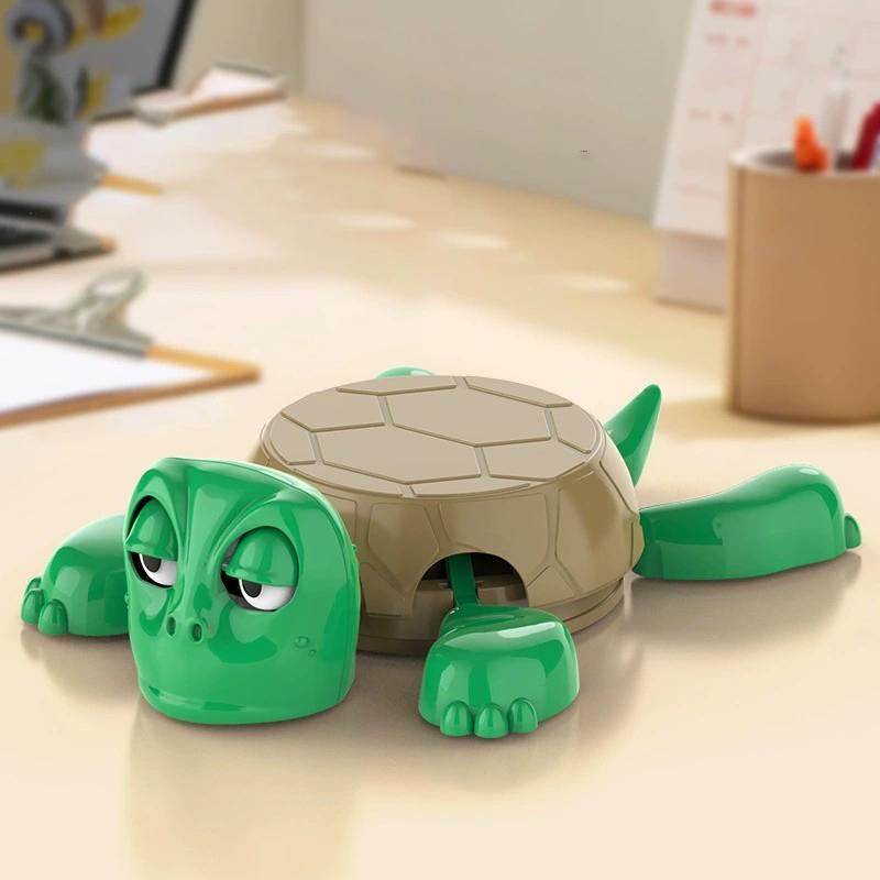 Turtle Coaster with Funny Expression When You Put a Glass On His Back - Fully Colored - Gag Gift for a Turtle or Tortoise Lover