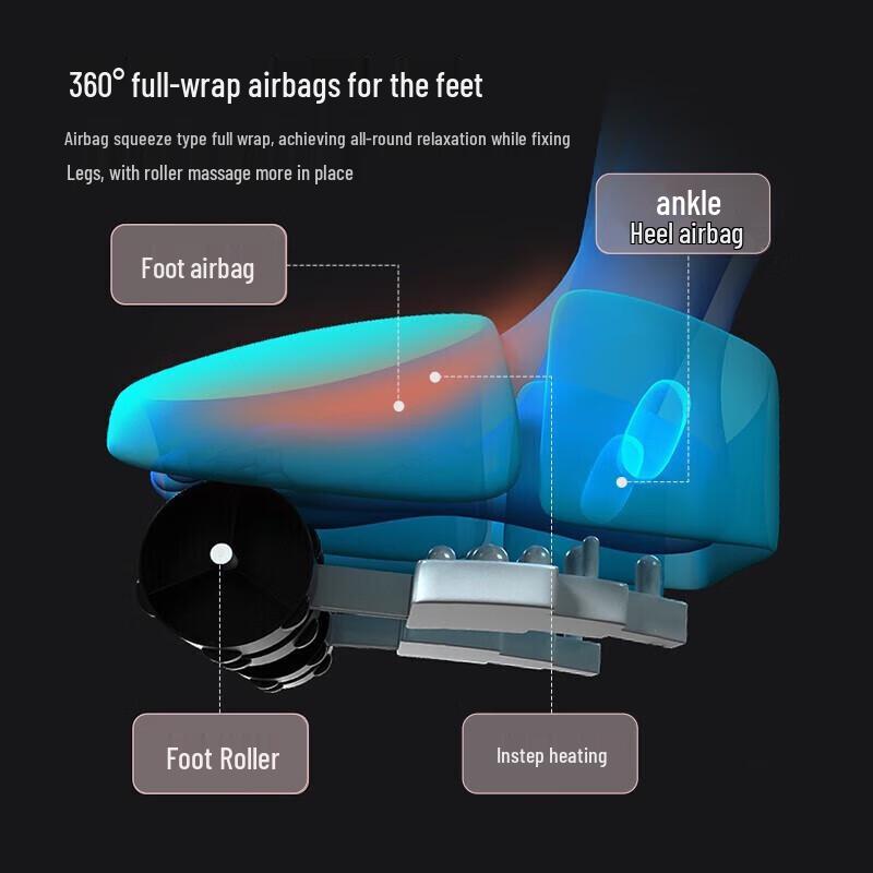 Shifeng SF-Z9 Smart 360° Airbag Foot & Leg Massager