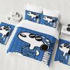 Snoopy 3-Piece 1 Quilt Cover Set 3D Children'S Home Decor Bedding Set Cotton Covers 100% Polyester