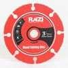 Raizi 75mm x 10mm Disc Grinder Saw Wood Cutting Diamond Saw Blade for Metal Cutting Multipurpose Diamond Vacuum Brazed Saw Blades Wood Blades, Stone,