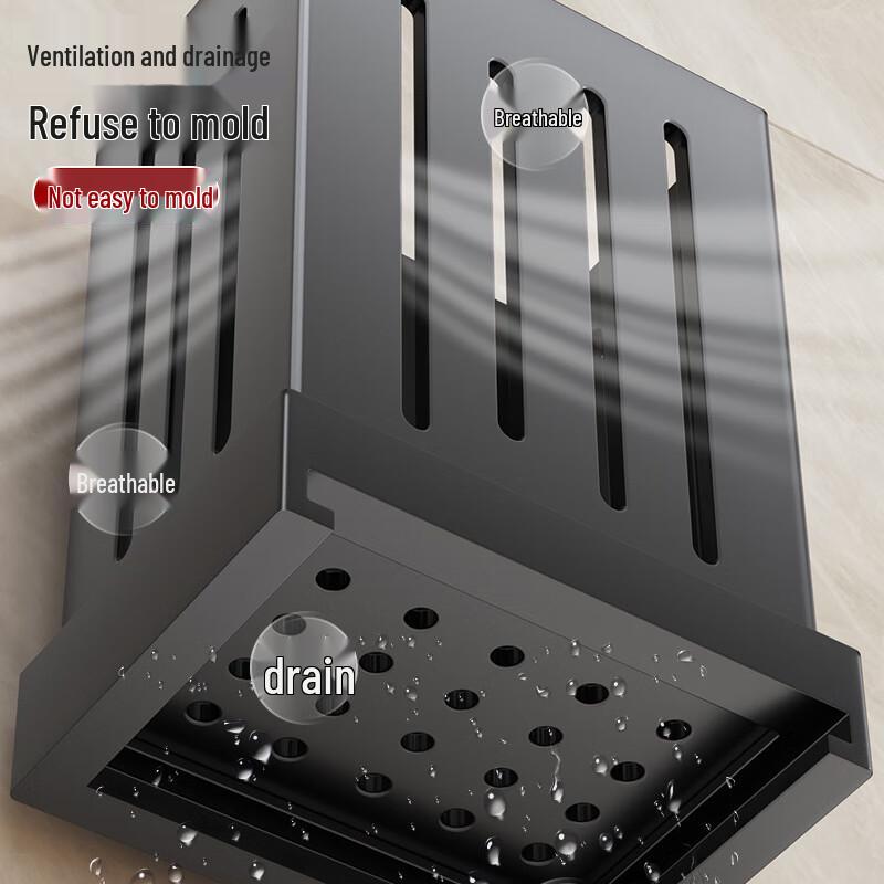 Edo Wall-Mounted Chopstick & Spoon Holder