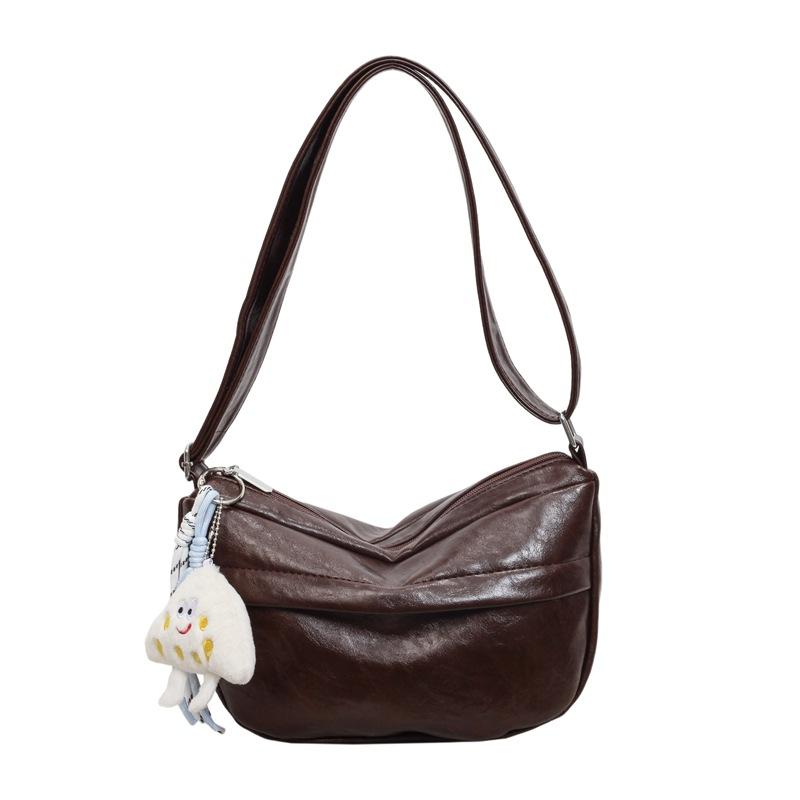 Niche bag, dumpling bag, underarm bag, women's bag, summer new style, casual one-shoulder messenger bag, high-value bag.