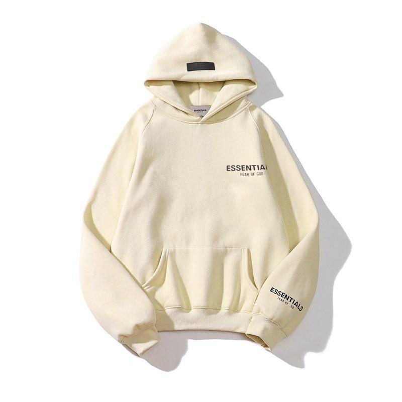 Mens Streetwear Hoodie With 3D Silicone Letter Print Oversized Fit Fleece-Lined Cotton Sweatshirt Winter
