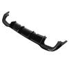 Gloss Black Maxton Style Rear Bumper Diffuser Valance Rugged Durable High Strength For MK8 2021+