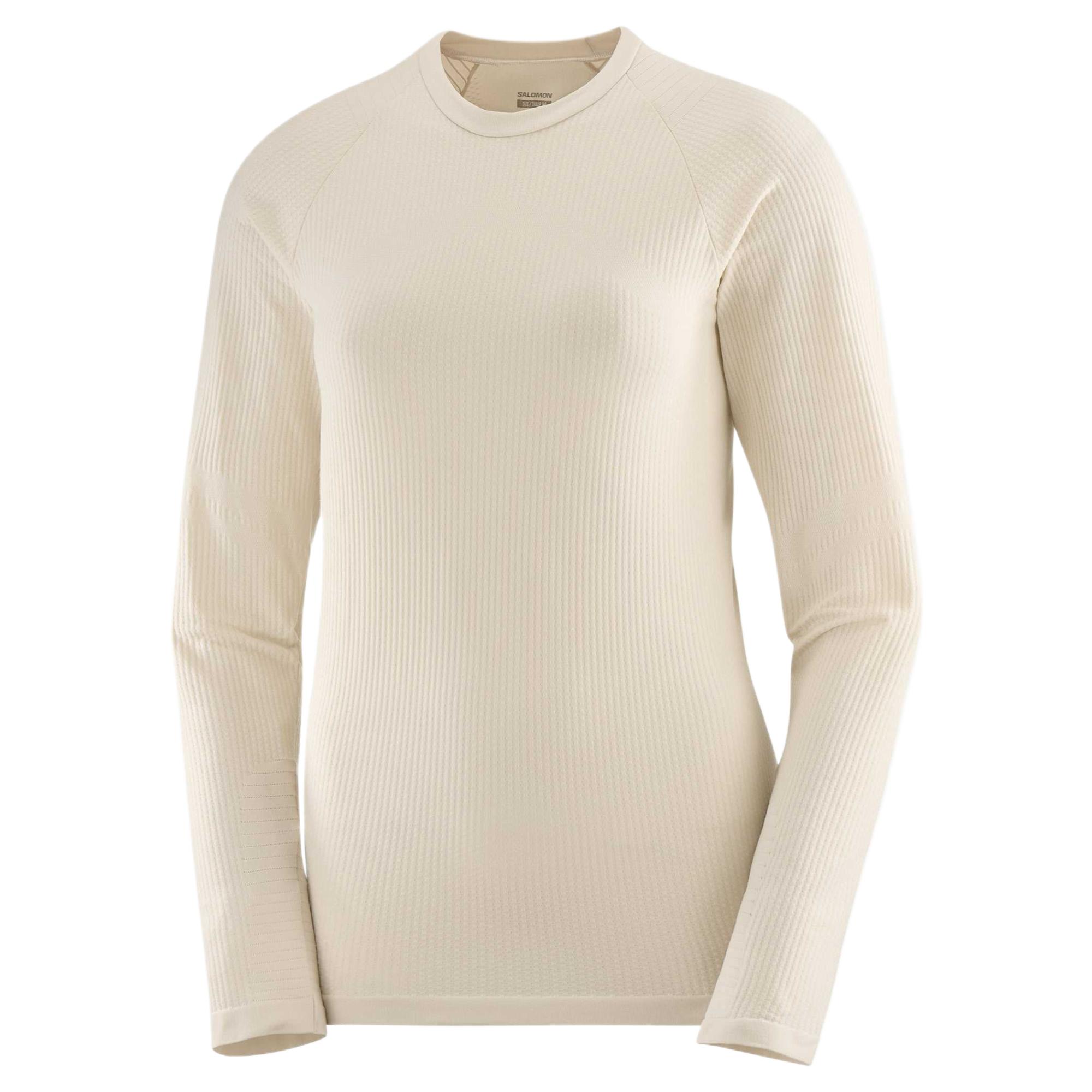 Salomon Essential Seamless Fashionable Versatile Trendy Comfortable Long Sleeve T-Shirt Women tops C23400 M