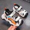 Children's Light Sandals Summer Boys Bag Head Cool Slippers Girls Hollow Beach Shoes