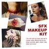 EELHOE SFX Makeup Kit Scar Wax Halloween Stage Fake Wound Skin Party Blood Painting Special Effect Set, 1 Set, 1 Piece