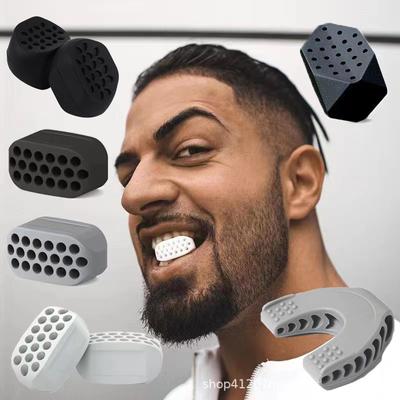 Masseter Ball Jaw Trainer Facial Muscle Silicone Masticator