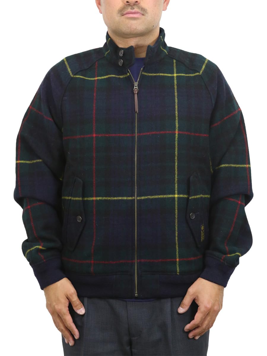 

POLO RALPH LAUREN Вовняний топ-свінг з принтом клітинка , розмір 01010127, чоловічий блузон, L, зелений, [Вживаний] зелений