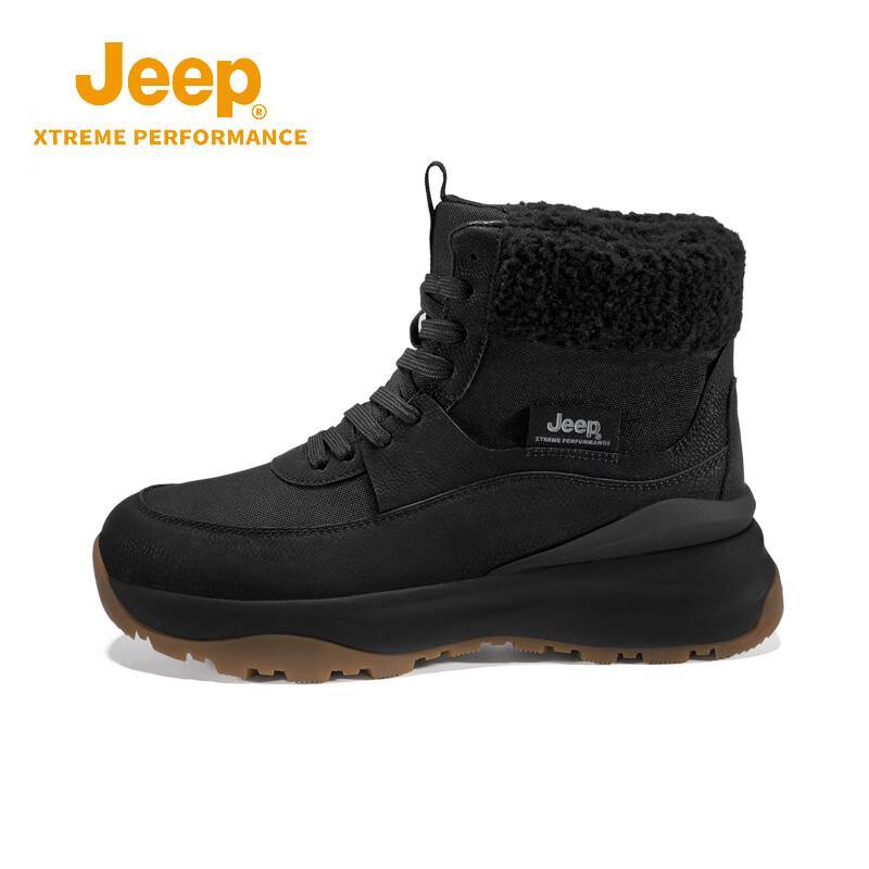 Jeep Unisex Thermal Outdoor Hiking Snow Boots