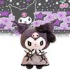 Adorable Dark Plush Toy Soft Pp Cotton Filled Stuffed Animal For Kids
