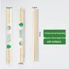 Bamboo Disposable Round Chopsticks with Toothpick