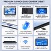 Home Tablet 10.1 Inch Android 16, 30GB RAM+128GB ROM, WiFi 6, Family Entertainment Tablet