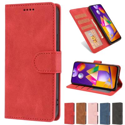 Samsung Galaxy A15 A05 A10 A12 A20E A21S A31 A40 A41 A50 A51A71 A55 A53 A54 İçin Kapaklı Cüzdan Kılıf Deri Funda Koruyucu Kapak
