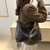 Retro Large-capacity Backpack Bag Women's 2025 Autumn New Personalized Fashion Foreign Style Shoulder Messenger Bag Tote Bag
