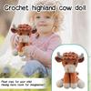 Crochet  Cow Is A Fun Companion For Children And Is Suitable As A Gift For Family, Friends And Children