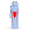 1PC Spider Mask Hero Symbol 750ml Color Plastic Sports Water Bottle Leakproof Flip Straw Lid Suitable for Sports Office Home Use