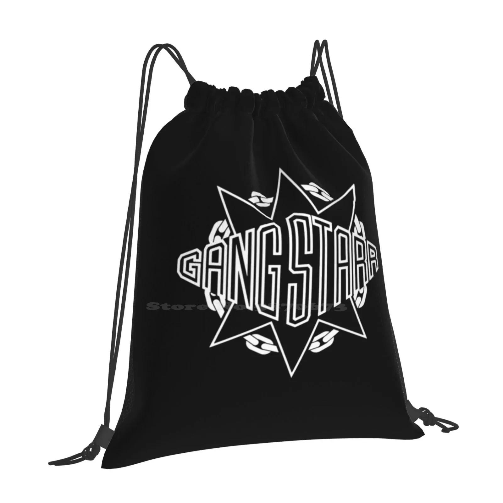 Школьный рюкзак Gangstarr большой емкости, сумки для ноутбука, иероглифы, видение третьего глаза, Gangstarr Souls Of Mischief, хип-хоп, рэп OneSize