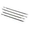 4pcs Window Moulding Trim 72410 SWA A01 Car Outer Weatherstrip for CR?V 2007 to 2011