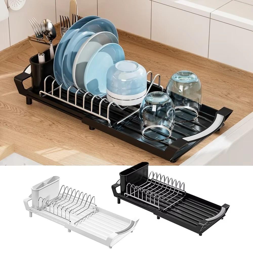 Kitchen Dish Drain Rack Multi-functional Drying Rack New Storage Rack  Countertop Shelf