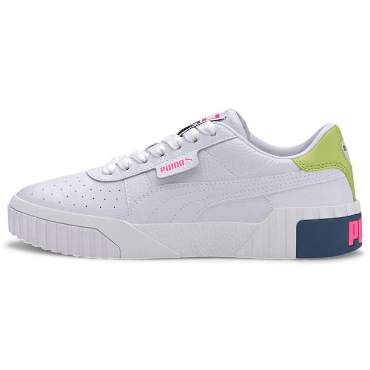 (WMNS) PUMA Cali White Luminous Pink Women s 369155-21 EU 36