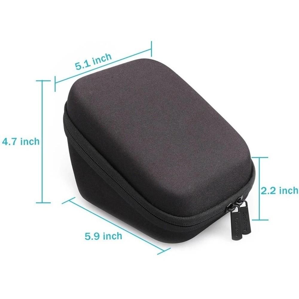 Portable Blood Pressure Monitor Bag High Capacity Waterproof Tonometer Storage Bag Zipper Closure for Omron Blood Pressure