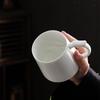 Jingdong Zhizao White Ceramic Tea Cup Set
