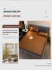 Customizable 2026 High-End Thickened Rattan Air Conditioning Mat - Foldable Ice Silk Cool Summer Mat