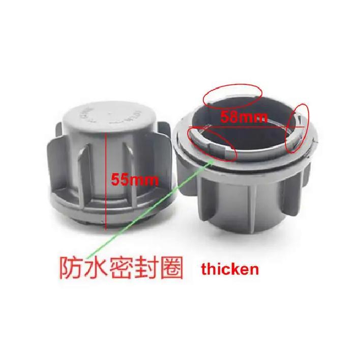For Buick Excelle 2003-2007 Headlight Bulb Dust Cover Waterproof Dustproof Lengthened Headlamp Rear Shell Seal Cap 58mm 75mm