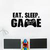 Nightlight Game Letter Wall Poster with Simple English Patterns - Boys' E-sports Room Wall Fluorescent Stickers