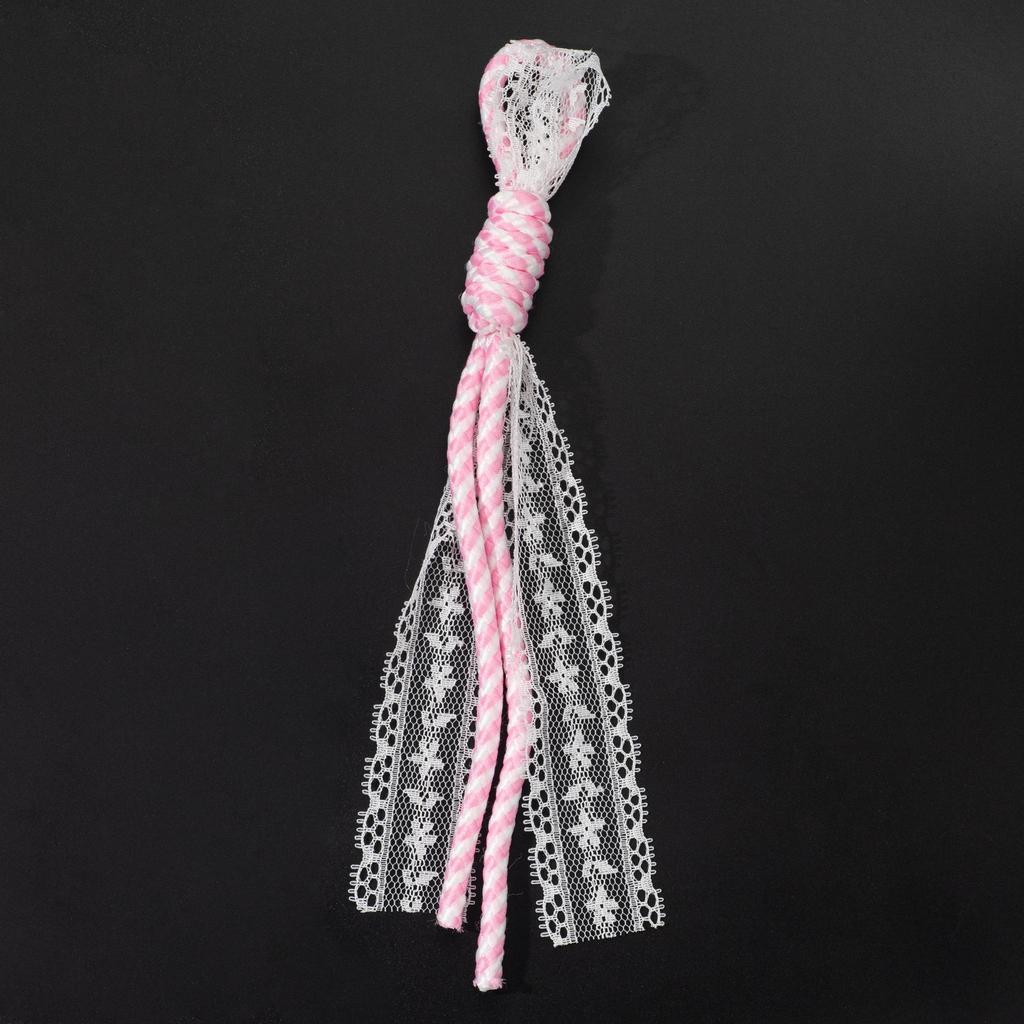 Creative Lace Ribbon Multicolor Keychain Charm Accessory