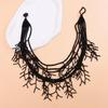 Multilayer Beads Choker Necklace Handmade Design Bohemian Theme Neckwear Neck Jewelry for Lady Evening Party Dresses