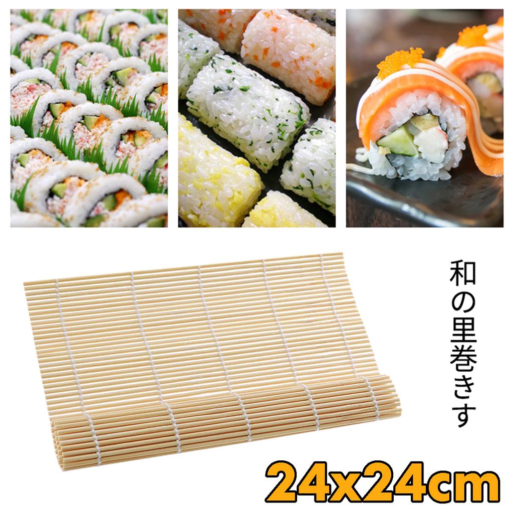 Bamboo Sushi Maker Rice Roll Mold DIY Kitchen Mould Roller Paddle Rolling Mat Bamboo Sushi Maker Rice Roll Mold DIY Kitchen Mould Roller Paddle Rolling Mat