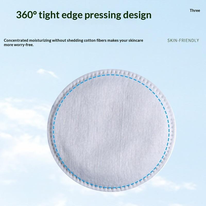 100/300 Pcs Cotton Pads Disposable Clean Cotton Face Nail Polish Remover Round Soft Face Cleansing Remove Makeup Cotton Pads