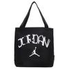 Cotton Tote Bag Shopping Bag Shoulder Bags Medium Size Unisex Black Jordan JD2513106AD-003