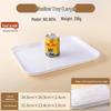 White Rectangular Melamine Serving Trays