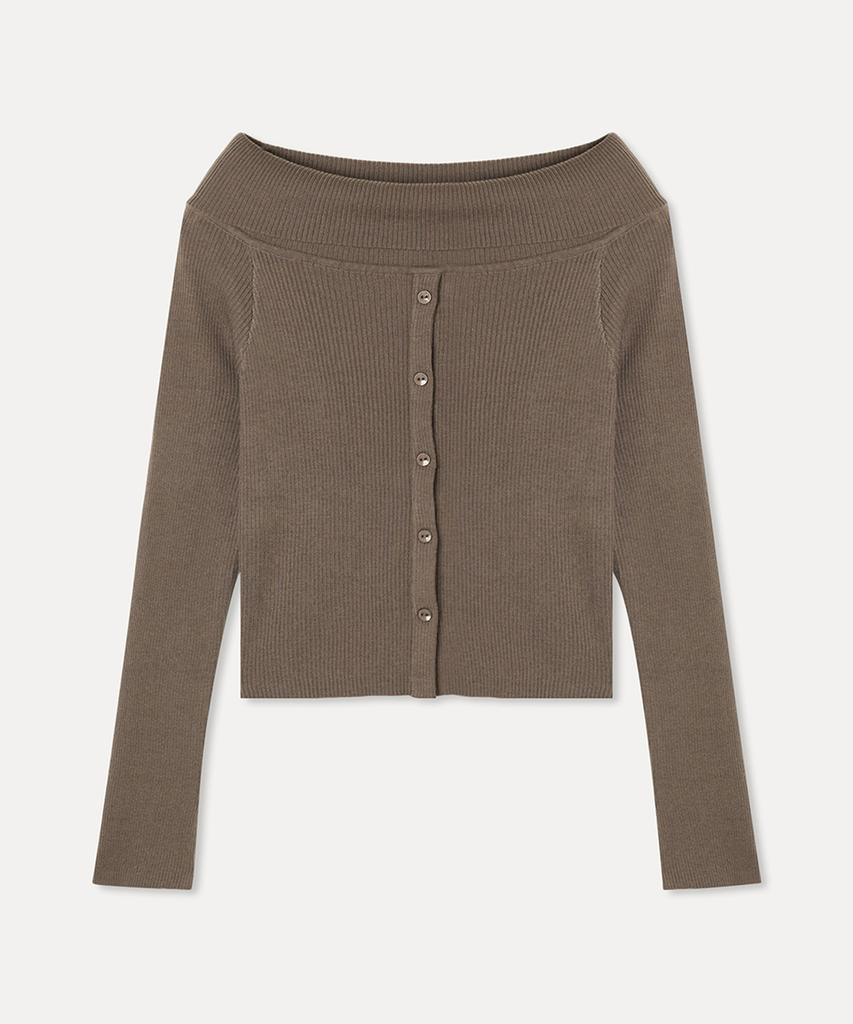 MIXXO [Wool Blend] Off-Shoulder Pullover Re Kaf94Ss_Miwkaf94Qs