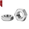304 Stainless Steel Hex Thin Nut Cap - Sizes M2.5 to M20