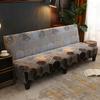 Stretch Futon Slipcover Armless Sofa Cover Furniture Protector Without Armrests Slipcover Soft with Elastic Bottom for Kids