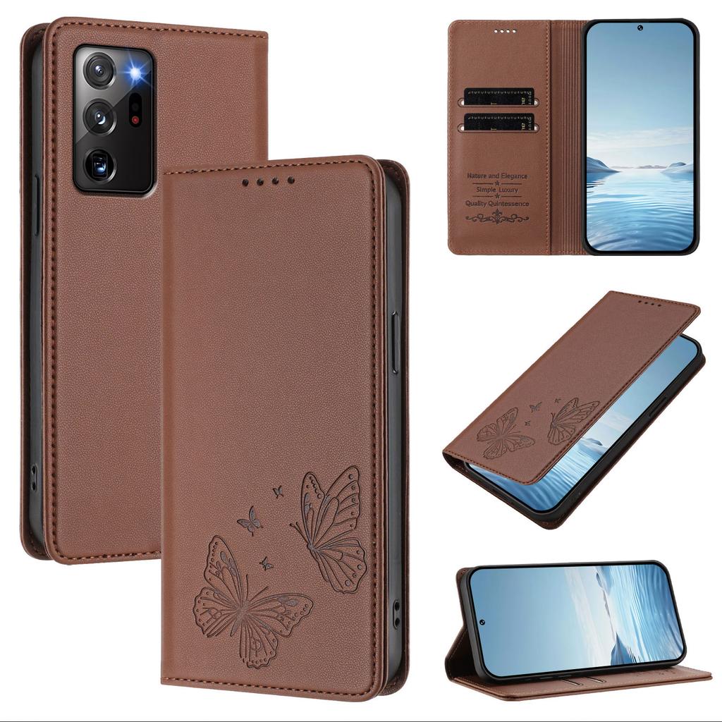 For Samsung Galaxy Note 20 Ultra/10 Lite/10 Plus/10/9/8 Case Luxury Leather Wallet Cover Magnetic Card Slot Phone Case
