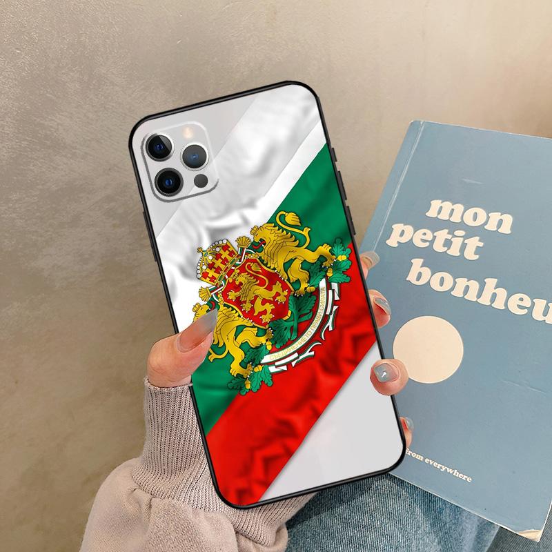 Bulgaria Flag Passport Case For iPhone 17 Air 15 14 13 12 11 16 Pro Max 13 mini XR 15 16 Plus 16e Back Cover Shell