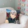 T-Tengens Uzuis Case Plush Fabric Soft Pillowcase Double Sided Print Cushion Cover Household Gifts