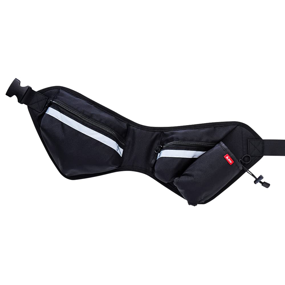 Aimedia Arco Waist Support Walking Bag with Bottle Holder Pouch/Running Pouch/Waist