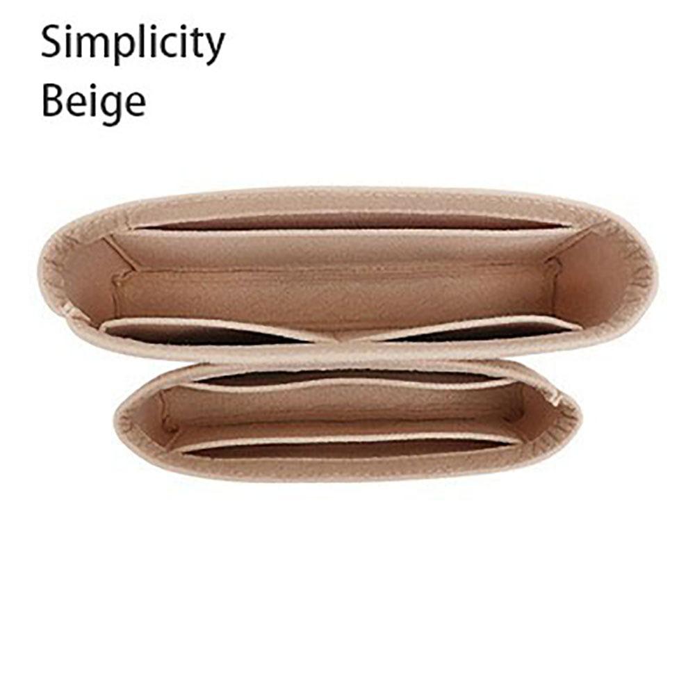 Felt Handbag Insert Bag Storage Bag Support Internal Bag Portable Organization Purse Liner for For LV Multi Pochette Accessoires