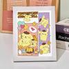 Kuromi Cartoon Diamond Painting Kit: Peace & Joy DIY Gift for Students and Kids.