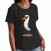 Cool Cat Coffee Homies Wounisex's Cotton T Shirt, Premium Cotton Print, Durable, Casual Fashion, Sunglasses Cat With Coffee Cup Graphic Tee, Perfect F