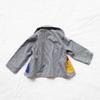 ANKRT Girls' Striped Loose Denim Jacket and Boys' Color-Block Coat