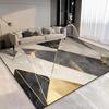 Nordic geometric style carpet for living room Modern Decor bedroom bedside washable large rug study doorway  foldable floor mat