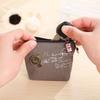 Korean Style Retro Canvas Zipper Coin Purse for Women