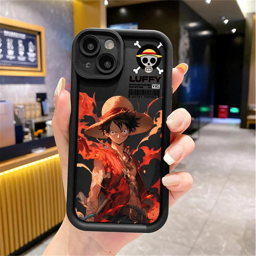 Ones Anime P-Piece Pouzdro pro Apple iPhone 11 11 13 Pro MAX 14 Pro 16e 15 Plus XS XR 12 Mini 14 16 Plus Měkký TPU